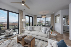 Elegant Corner Penthouse with Private Balcony, Skyline Views, Pool, and Gym